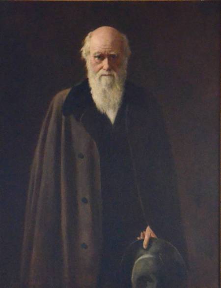 Charles Darwin, painting by Millais