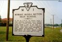 Moton HS historical marker