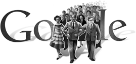 MLK logo from Google mlk2010