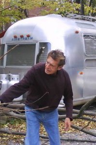 Dan Valentine in storm-ravaged Texas