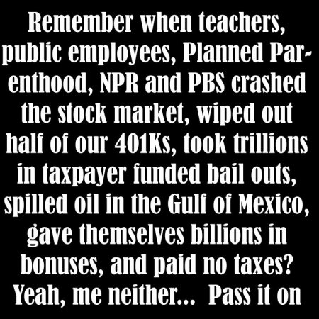 When teachers and NPR crashed the stock market