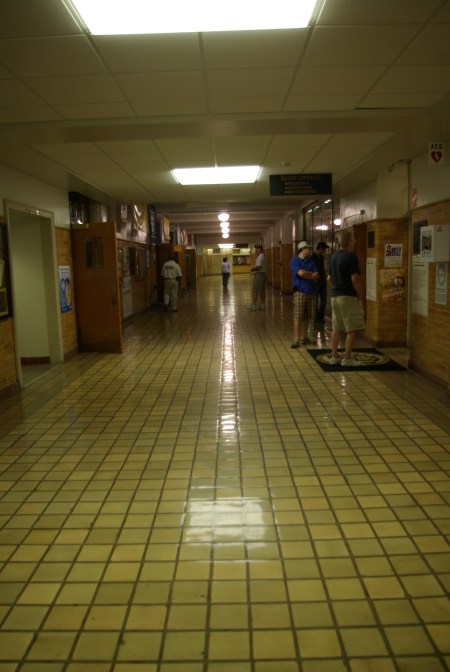 Hallway inside Little Rock Central High School, photo by Ed Darrell, use permitted with attribution Hallway inside Little Rock Central High School, photo by Ed Darrell, use permitted with attribution