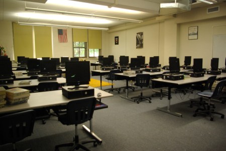 Computer classroom at Little Rock Central High, June 2011 - photo by Ed Darrell; use premitted with attribution Computer classroom at Little Rock Central High, June 2011 - photo by Ed Darrell; use premitted with attribution