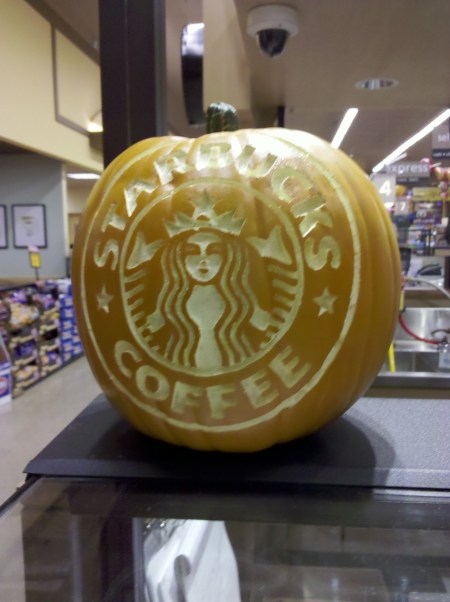 Caffeinated Mermaid o'lantern in Duncanville, Texas - IMG_20101010_193804 photo by Ed Darrell