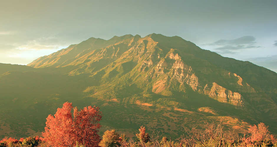 Timpanogos from the east - replacement for photo that originally nested here. Utah.com image