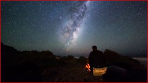 Screen capture of one frame of Mark Gee's short film, "After Dark."