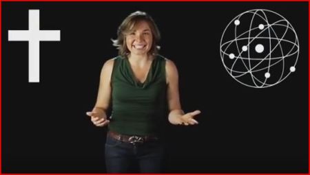 Katharine Hayhoe, climate scientist, image from NOVA's "Secret Life of Scientists"