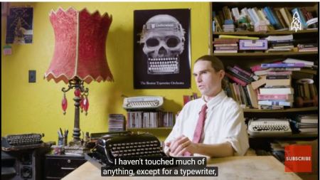 Alex Holman, first tenor Smith-Corona, Boston Typewriter Orchestra