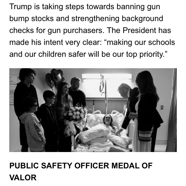 Trump's repugnant campaign letter, page 2 -- showing the offensive photo of Trump with a shooting victim. Tradition, and in some places campaign laws, forbid use of such victim photos to raise money or campaign.