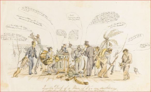 Image of Darwin in Bahia, Brazil, where he was revulsed by racial slavery