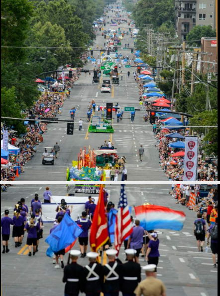 Days of '47 Parade in SLC, 2017
