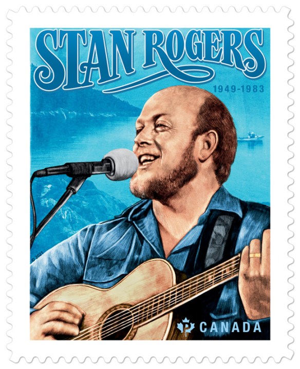 2021 Canada stamp honoring Stan Rogers.